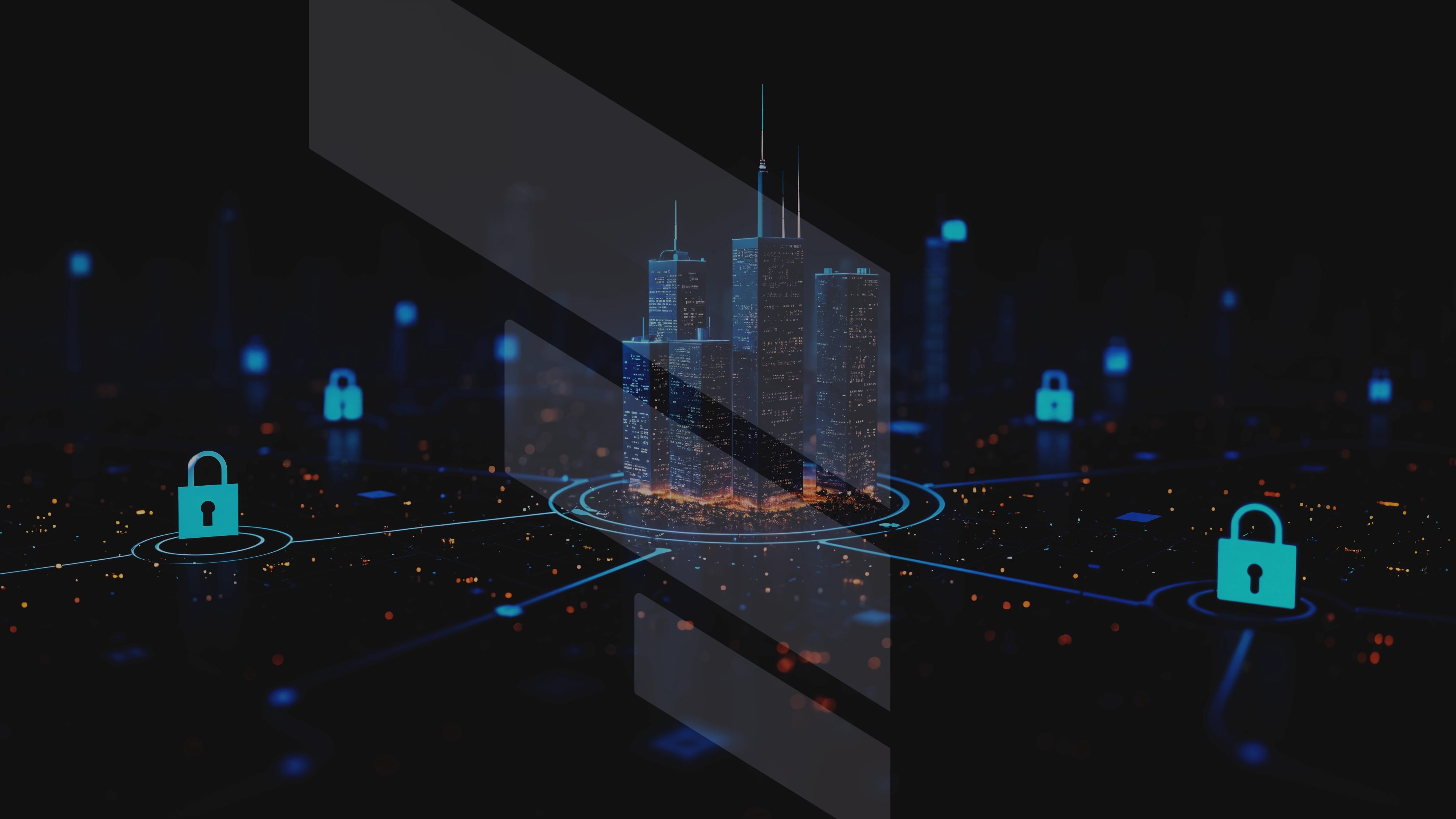 Background de seguridad corporativa